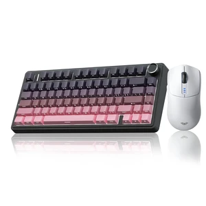 Wireless Keyboard and Mouse Combo, F75 Pro Mechanical Keyboards,75% Gasket Hot Swappable Custom Keyboard+SC580 Wireless Gaming Mouse White Wireless Keyboard and Mouse Combo, F75 Pro Mechanical Keyboards,75% Gasket Hot Swappable Custom Keyboard+SC580 Wireless Gaming Mouse White