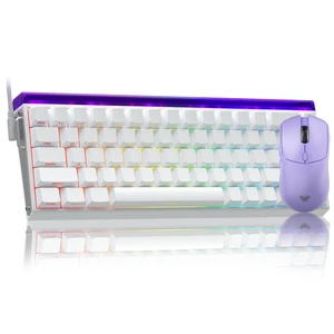 Gaming Mouse and Keyboard Combo, SC580 Tri-Mode Gaming Mouse + Hero 68 HE Magnetic Switch Wired Gaming Keyboard Gaming Mouse and Keyboard Combo, SC580 Tri-Mode Gaming Mouse + Hero 68 HE Magnetic Switch Wired Gaming Keyboard