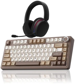 Wireless Keyboard and Headset Combo, F75 Mechanical Keyboard G7 Pro Wireless Headset Wireless Keyboard and Headset Combo, F75 Mechanical Keyboard G7 Pro Wireless Headset
