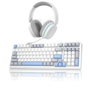 Wireless Silent Keyboard and Headset Combo, F99 Silent Mechanical Keyboard G7 Pro Wireless Headset Wireless Silent Keyboard and Headset Combo, F99 Silent Mechanical Keyboard G7 Pro Wireless Headset