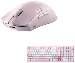 M2 Dual 8K Wireless Gaming Mouse (Pink), B98 PRO Wireless Mechanical Keyboard (Pink, Candy Switch) M2 Dual 8K Wireless Gaming Mouse (Pink), B98 PRO Wireless Mechanical Keyboard (Pink, Candy Switch)