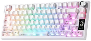 IF75 QMK VIA Wireless Mechanical Keyboard(White,Candy Switch) IF75 QMK VIA Wireless Mechanical Keyboard(White,Candy Switch)