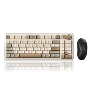 SK90 75% Wireless Keyboard with Media Knob Number Pad & SM850 Gaming Mouse SK90 75% Wireless Keyboard with Media Knob Number Pad & SM850 Gaming Mouse