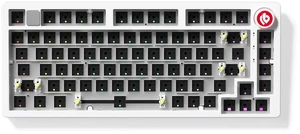 LEOBOG Hi75C Upgraded Wired Mechanical Keyboard Kit Aluminum Alloy 75% LEOBOG Hi75C Upgraded Wired Mechanical Keyboard Kit Aluminum Alloy 75%
