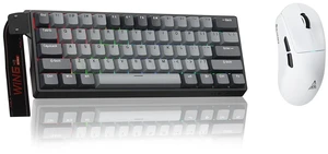 Aula WIN60 HE Pro- 60% Mechanical Gaming Keyboard Wired, Hall Effect Magnetic Switch Keyboard+SOLAKAKA SM850 Wireless Gaming Mouse24000 DPI Adjustable, Lightweight, Ergonomic Wireless Mouse Aula WIN60 HE Pro- 60% Mechanical Gaming Keyboard Wired, Hall Effect Magnetic Switch Keyboard+SOLAKAKA SM850 Wireless Gaming Mouse24000 DPI Adjustable, Lightweight, Ergonomic Wireless Mouse