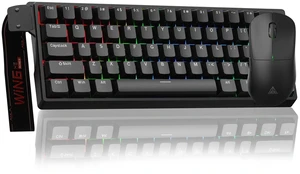 Aula WIN60 HE Keyboard and Mouse Combo, 60% Mechanical Gaming Keyboard Wired, Magnetic Switch Rapid Trigger Mode, SM850 Wireless Mouse Aula WIN60 HE Keyboard and Mouse Combo, 60% Mechanical Gaming Keyboard Wired, Magnetic Switch Rapid Trigger Mode, SM850 Wireless Mouse