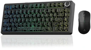 Aula F75 HE Wireless Hall Effect Magnetic Switch Gaming Keyboard +SOLAKAKA SM850 - Wireless Gaming Mouse Aula F75 HE Wireless Hall Effect Magnetic Switch Gaming Keyboard +SOLAKAKA SM850 - Wireless Gaming Mouse