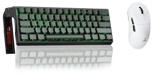 Aula WIN60 HE - 60% Mechanical Gaming Keyboard Wired, Hall Effect Magnetic Switch Keyboard+SOLAKAKA SM850 Wireless Gaming Mouse24000 DPI Adjustable, Lightweight, Ergonomic Wireless Mouse Aula WIN60 HE - 60% Mechanical Gaming Keyboard Wired, Hall Effect Magnetic Switch Keyboard+SOLAKAKA SM850 Wireless Gaming Mouse24000 DPI Adjustable, Lightweight, Ergonomic Wireless Mouse