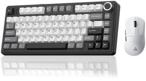 Aula F75 HE Wireless Hall Effect Magnetic Switch Gaming Keyboard +SOLAKAKA SM850 - Wireless Gaming Mouse Aula F75 HE Wireless Hall Effect Magnetic Switch Gaming Keyboard +SOLAKAKA SM850 - Wireless Gaming Mouse