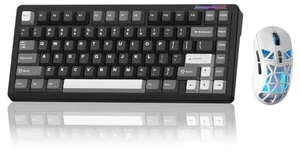 LINGBAO K75 Wireless Mechanical 75% Gaming Keyboard+SOLAKAKA SM802 Wireless Gaming Mouse LINGBAO K75 Wireless Mechanical 75% Gaming Keyboard+SOLAKAKA SM802 Wireless Gaming Mouse