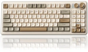 SOLAKAKA SK90 75% Wireless Gaming Keyboard with Media Knob & Number Pad SOLAKAKA SK90 75% Wireless Gaming Keyboard with Media Knob & Number Pad