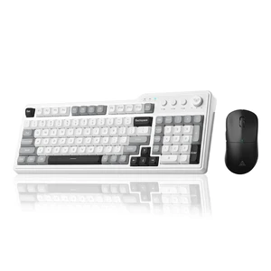 Aula F3099 Wireless Keyboard with Media Knob RGB Backlit Gaming Keyboard + SOLAKAKA SM850 - Wireless Gaming Mouse - Programmable Buttons,24000 DPI AdjustablePC Gaming & Office Mice for Win/Mac/Linux Aula F3099 Wireless Keyboard with Media Knob RGB Backlit Gaming Keyboard + SOLAKAKA SM850 - Wireless Gaming Mouse - Programmable Buttons,24000 DPI AdjustablePC Gaming & Office Mice for Win/Mac/Linux