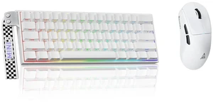 Aula MINI60 HE PRO - 60% Mechanical Gaming Keyboard Wireless, Hall Effect Magnetic Switch(White)+SOLAKAKA SM850 Wireless Gaming Mouse24000 DPI Adjustable, Lightweight, Ergonomic Wireless Mouse Aula MINI60 HE PRO - 60% Mechanical Gaming Keyboard Wireless, Hall Effect Magnetic Switch(White)+SOLAKAKA SM850 Wireless Gaming Mouse24000 DPI Adjustable, Lightweight, Ergonomic Wireless Mouse