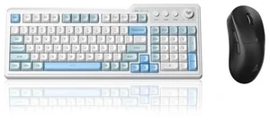 Aula F3099 Wireless Keyboard with Media Knob RGB Backlit Gaming Keyboard + SOLAKAKA SM850 - Wireless Gaming Mouse - Programmable Buttons,24000 DPI AdjustablePC Gaming & Office Mice for Win/Mac/Linux Aula F3099 Wireless Keyboard with Media Knob RGB Backlit Gaming Keyboard + SOLAKAKA SM850 - Wireless Gaming Mouse - Programmable Buttons,24000 DPI AdjustablePC Gaming & Office Mice for Win/Mac/Linux