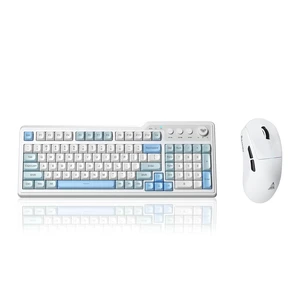 Aula F3099 Wireless Keyboard with Media Knob RGB Backlit Gaming Keyboard + SOLAKAKA SM850 - Wireless Gaming Mouse - Programmable Buttons,24000 DPI AdjustablePC Gaming & Office Mice for Win/Mac/Linux Aula F3099 Wireless Keyboard with Media Knob RGB Backlit Gaming Keyboard + SOLAKAKA SM850 - Wireless Gaming Mouse - Programmable Buttons,24000 DPI AdjustablePC Gaming & Office Mice for Win/Mac/Linux