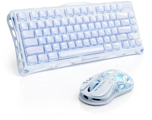 Mercury K1 Keyboard & M1 Pro Mouse - Ice Blue Mercury K1 Keyboard & M1 Pro Mouse - Ice Blue