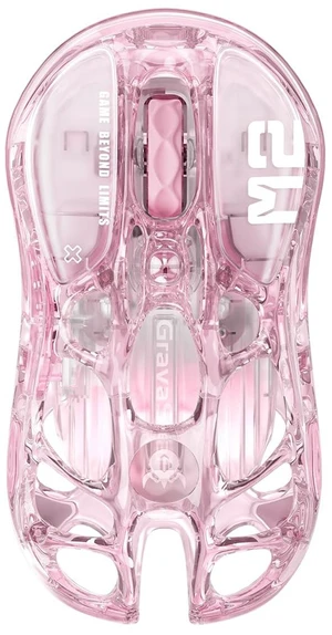 Mercury M2 Wireless Gaming Mouse, Hollowed-Out Design, 1K Polling Mercury M2 Wireless Gaming Mouse, Hollowed-Out Design, 1K Polling