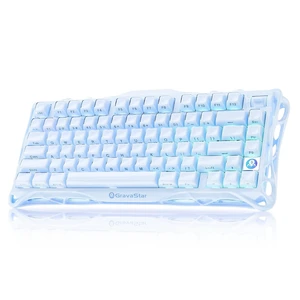 Mercury K1 75% Wireless Mechanical Gaming Keyboard RGB Backlit Mercury K1 75% Wireless Mechanical Gaming Keyboard RGB Backlit