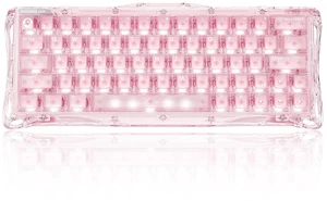 Mercury V60 HE Gaming Keyboard, Crystal Rose Mercury V60 HE Gaming Keyboard, Crystal Rose