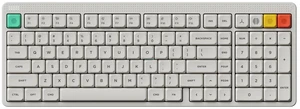 Node100 Wireless Mechanical Keyboard, Hot Swappable Custom Low Profile Keyboard, 103 Keys Computer Gaming Keyboards, Supports Touch Gestures, PBT Keycaps, RGB Backlit, Bluetooth/2.4GHz/USB-C