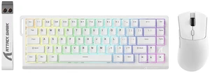X68 HE 60% Wired RT 8K Keyboard and Wireless R1 Mouse-White X68 HE 60% Wired RT 8K Keyboard and Wireless R1 Mouse-White