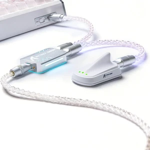 C07 PRO Custom Braided USB-A to Dual Type-C Cable-White C07 PRO Custom Braided USB-A to Dual Type-C Cable-White