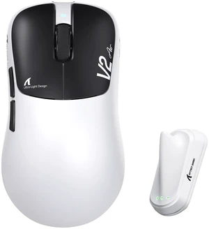 V2 AIR Wireless 8K Gaming Mouse,52g Lightweight-White Black V2 AIR Wireless 8K Gaming Mouse,52g Lightweight-White Black