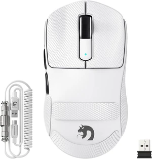 M3 Ultralight 39g Tri Mode 40K DPI Wireless Gaming Mouse-White M3 Ultralight 39g Tri Mode 40K DPI Wireless Gaming Mouse-White