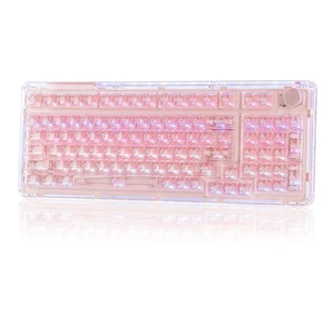 Phantom 98 Crystal Mechanical Gaming Keyboard, Shine Through Keycap Phantom 98 Crystal Mechanical Gaming Keyboard, Shine Through Keycap