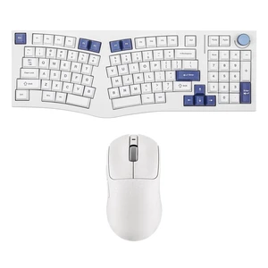 Alice98 Ergonomic 98 Keys Custom Mechanical Keyboard with AJ199 Lightweight Gaming Mouse with Carbon Fiber Shell Alice98 Ergonomic 98 Keys Custom Mechanical Keyboard with AJ199 Lightweight Gaming Mouse with Carbon Fiber Shell