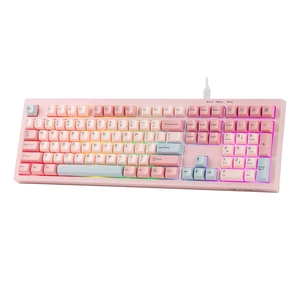 Aula S102 Membrane Gaming Keyboard w/Number Pad, 100% Full Size Aula S102 Membrane Gaming Keyboard w/Number Pad, 100% Full Size