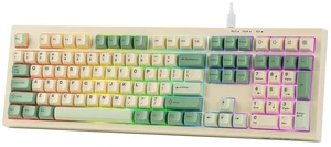 Aula S102 Membrane Gaming Keyboard w/Number Pad, 100% Full Size Aula S102 Membrane Gaming Keyboard w/Number Pad, 100% Full Size