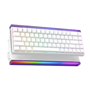 Aula Hero68 HE Wired Magnetic Gaming Keyboard, Rapid Hall Effect Keyboard with 0.01mm Adjustable Actuation, 8kHz Polling, 5-Layer Sound Dampening, RGB Lightbox & Backlit (White) Aula Hero68 HE Wired Magnetic Gaming Keyboard, Rapid Hall Effect Keyboard with 0.01mm Adjustable Actuation, 8kHz Polling, 5-Layer Sound Dampening, RGB Lightbox & Backlit (White)