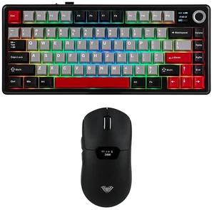 Aula F75 MAX Gaming Keyboard with SC390 Lightweight Gaming Mouse Aula F75 MAX Gaming Keyboard with SC390 Lightweight Gaming Mouse