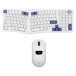 Alice98 Ergonomic 98 Keys Custom Mechanical Keyboard with SC390 Lightweight Gaming Mouse with Display Screen Alice98 Ergonomic 98 Keys Custom Mechanical Keyboard with SC390 Lightweight Gaming Mouse with Display Screen