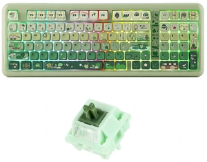 Phantom98 Lite Gaming Keyboard with Matcha Latte V2 Switch Set Phantom98 Lite Gaming Keyboard with Matcha Latte V2 Switch Set