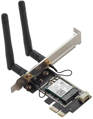 PCIe Network Card with BE200 Chip Compatible with Wi-Fi7 Bluetooth 5.4 6 GHz 5800 Mbps Tri-Band Wire Less Adapter for Desktop PC, PCIe x1/x4/x8/x16 Support, MU-MIMO & Gigabit Network PCIe Network Card with BE200 Chip Compatible with Wi-Fi7 Bluetooth 5.4 6 GHz 5800 Mbps Tri-Band Wire Less Adapter for Desktop PC, PCIe x1/x4/x8/x16 Support, MU-MIMO & Gigabit Network