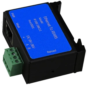 RS485 to Ethernet Serial Device Server DIN Rail Mount Low Power Module with ARM Cortex M4 CPU 10 100Mbps Compatible with Modbus TCP,TCP Client Server and Industrial Control RS485 to Ethernet Serial Device Server DIN Rail Mount Low Power Module with ARM Cortex M4 CPU 10 100Mbps Compatible with Modbus TCP,TCP Client Server and Industrial Control
