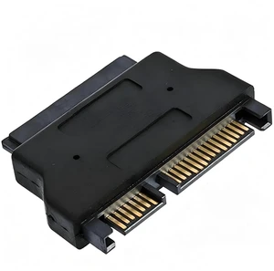 Micro SATA 7+9 Pin to SATA 7+15 Pin Adapter Cable 16P Female to 22P Male1 Micro SATA 7+9 Pin to SATA 7+15 Pin Adapter Cable 16P Female to 22P Male1