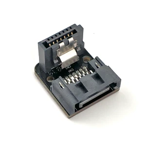 PH18 SATA III 7-Pin Connector 6Gb/s 90-Degree Reverse Angle Adapter for Motherboard (Forward 1piece) PH18 SATA III 7-Pin Connector 6Gb/s 90-Degree Reverse Angle Adapter for Motherboard (Forward 1piece)