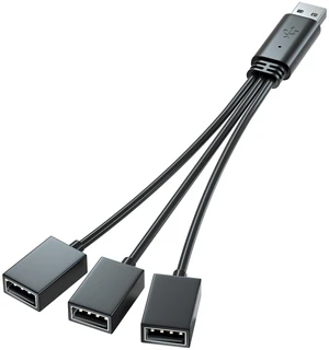1 to 3 USB Splitter Multi-Function Adapter Male to 3*USB Female Jack Y Splitter Hub Compatible with Car Computer Hosts Laptop (D Version) 1 to 3 USB Splitter Multi-Function Adapter Male to 3*USB Female Jack Y Splitter Hub Compatible with Car Computer Hosts Laptop (D Version)