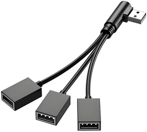 1 to 3 USB Splitter Multi-Function Adapter Male to 3*USB Female Jack Y Splitter Hub Compatible with Car Computer Hosts Laptop (M Version Right) 1 to 3 USB Splitter Multi-Function Adapter Male to 3*USB Female Jack Y Splitter Hub Compatible with Car Computer Hosts Laptop (M Version Right)