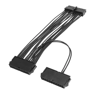 24Pin Dual PSU Power Cable 1.05FT/32cm 20+4 Motherboard Dual Startup for ATX Motherboard 18AWG (1 to 2) 24Pin Dual PSU Power Cable 1.05FT/32cm 20+4 Motherboard Dual Startup for ATX Motherboard 18AWG (1 to 2)