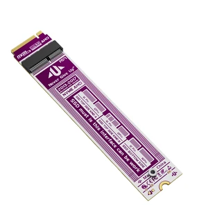 PCIe 5.0 SSD Adapter Card 20Gbps High Speed Converter Compatible with Apple MacBook Air Pro 2013-2017 NVMe NGFF SSD 12+16 Pin to Desktop M Key Expansion (P571) PCIe 5.0 SSD Adapter Card 20Gbps High Speed Converter Compatible with Apple MacBook Air Pro 2013-2017 NVMe NGFF SSD 12+16 Pin to Desktop M Key Expansion (P571)