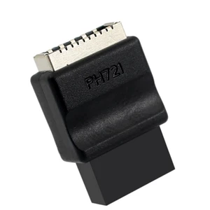 PH721+ Motherboard USB2.0 9PIN Male to Type-E Female Adapter Chassis USB Socket 9-pin for Desktop PC PH721+ Motherboard USB2.0 9PIN Male to Type-E Female Adapter Chassis USB Socket 9-pin for Desktop PC
