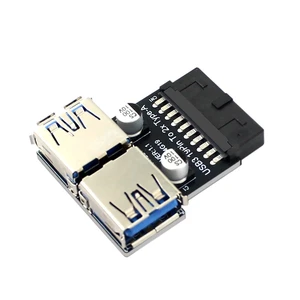 PH22T 19P/20P to USB-A Connector USB3.0/3.1 Adapter for PC Front Panel PH22T 19P/20P to USB-A Connector USB3.0/3.1 Adapter for PC Front Panel