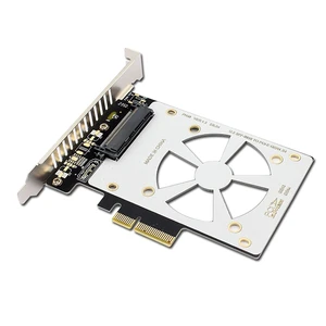 PH46 PCIe3.0 X4 to U.2 SFF-8639 Adpter Card GEN4 High Speed Compatible with U.2 NVME SSD X4 X8 X16 Slot PH46 PCIe3.0 X4 to U.2 SFF-8639 Adpter Card GEN4 High Speed Compatible with U.2 NVME SSD X4 X8 X16 Slot