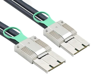 iPASS X8 to iPASS X8 PCIe 3.0 Cable 8GT/s, 29AWG SAS + 30AWG Hybrid Cable, 68-Pin to 68-Pin, Industrial Grade -40°C~+85°C, 0.5A, 30V (0.5M/19.68in) iPASS X8 to iPASS X8 PCIe 3.0 Cable 8GT/s, 29AWG SAS + 30AWG Hybrid Cable, 68-Pin to 68-Pin, Industrial Grade -40°C~+85°C, 0.5A, 30V (0.5M/19.68in)