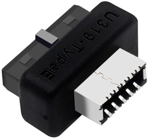 PH73S+ USB Front Panel Adapter 10Gbps Type-E USB 3.0 Front 19PIN to 3.1 USB C Header Support for Motherboard with USB 3.0 USB3.1 19PIN Interface PH73S+ USB Front Panel Adapter 10Gbps Type-E USB 3.0 Front 19PIN to 3.1 USB C Header Support for Motherboard with USB 3.0 USB3.1 19PIN Interface