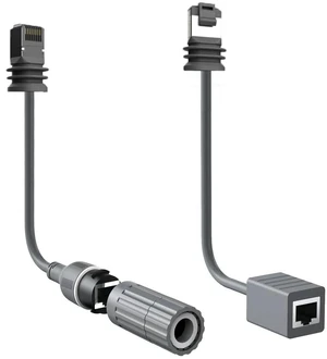CAT6 Extension Cable with RJ45 Waterproof Coupler, Compatible with Starlink Gen 3 and Mini, 8P8C Interface, 0.3M/12in Length, IP68 Waterproof Dustproof, Pure Copper Core, Durable 5000+ Plug Cycles CAT6 Extension Cable with RJ45 Waterproof Coupler, Compatible with Starlink Gen 3 and Mini, 8P8C Interface, 0.3M/12in Length, IP68 Waterproof Dustproof, Pure Copper Core, Durable 5000+ Plug Cycles